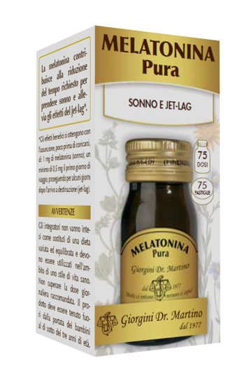 MELATONINA PURA 75 PASTIGLIE - Farmadott.it