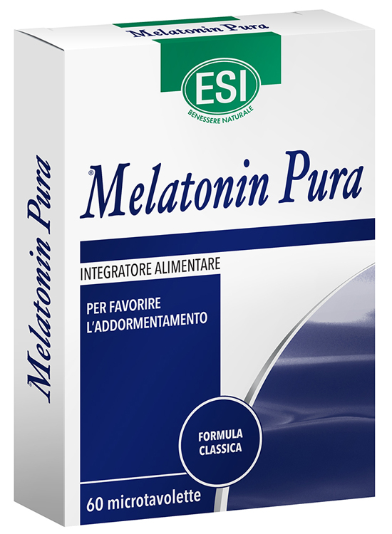 ESI MELATONIN PURA 60 MICROTAVOLETTE - Farmadott.it