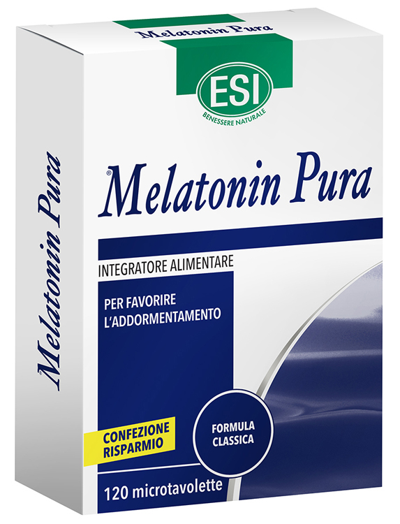 ESI MELATONIN PURA 120 MICROTAVOLETTE - Farmadott.it