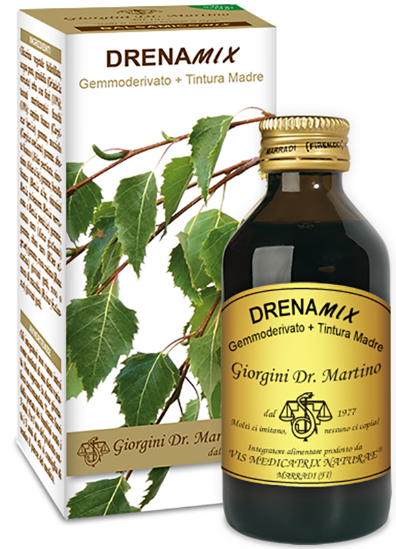 DRENAMIX GEMMODERIVATO + TINTURA MADRE SENZA ALCOOL 100 ML - Farmadott.it