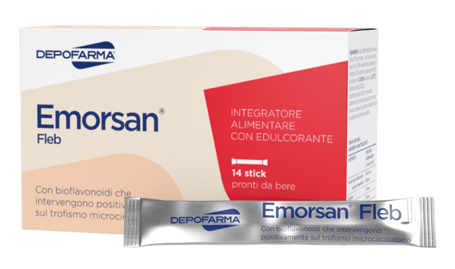 EMORSAN FLEB 14 STICK PACK DA 15 ML - Farmadott.it