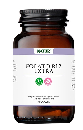 FOLATO B12 EXTRA 30 CAPSULE - Farmadott.it