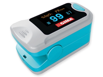 PULSOSSIMETRO DA DITO PULSOXIMETRO OXY-3 CON DISPLAY PER MISURAZIONE DIOSSIGENO NEL SANGUE E BATTITO CARDIACO CON CORDINO E BATTERIE - Farmadott.it