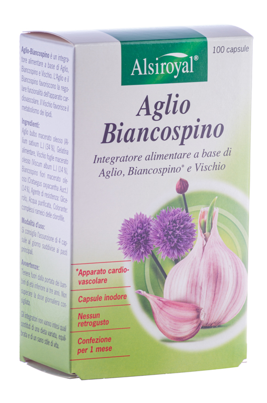 AGLIO BIANCOSPINO 100 CAPSULE - Farmadott.it