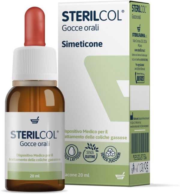 STERILCOL GOCCE ORALI SOSPENSIONE GASTROFUNZIONALE FLACONCINO 20 ML - Farmadott.it