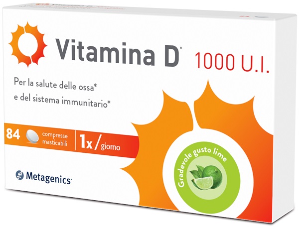 VITAMINA D 1000 UI 84 COMPRESSE MASTICABILI - Farmadott.it