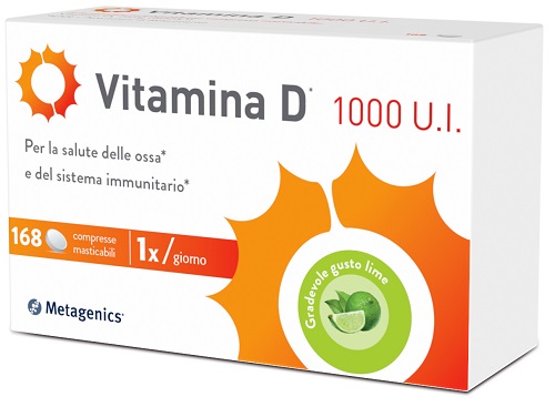 VITAMINA D 1000 UI 168 COMPRESSE MASTICABILI - Farmadott.it