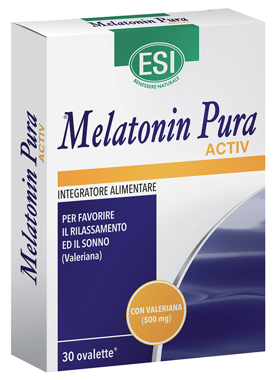 ESI MELATONIN PURA ACTIV 30 OVALETTE - Farmadott.it