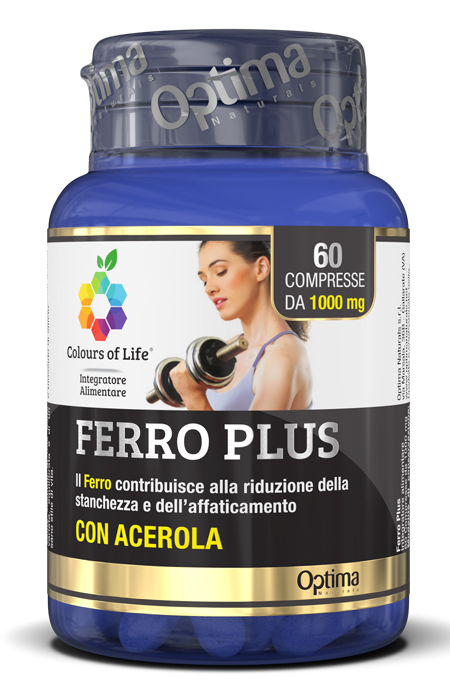COLOURS OF LIFE FERRO PLUS 60 COMPRESSE 1000 MG - Farmadott.it