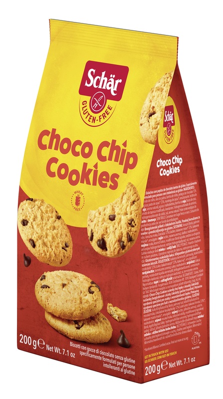 SCHAR CHOCO CHIP COOKIES 200 G - Farmadott.it