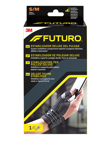 STABILIZZATORE PER POLLICE FUTURO NERO LARGE/EXTRA LARGE 1 PEZZO - Farmadott.it