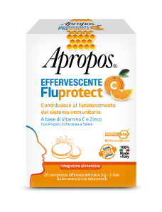 APROPOS FLUPROTECT EFFERVESCENTE C 20 COMPRESSE - Farmadott.it