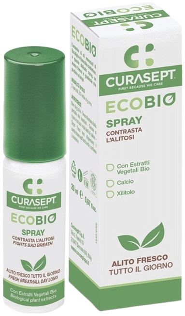 CURASEPT PHARMADENT ECOBIO SPRAY 20 ML - Farmadott.it