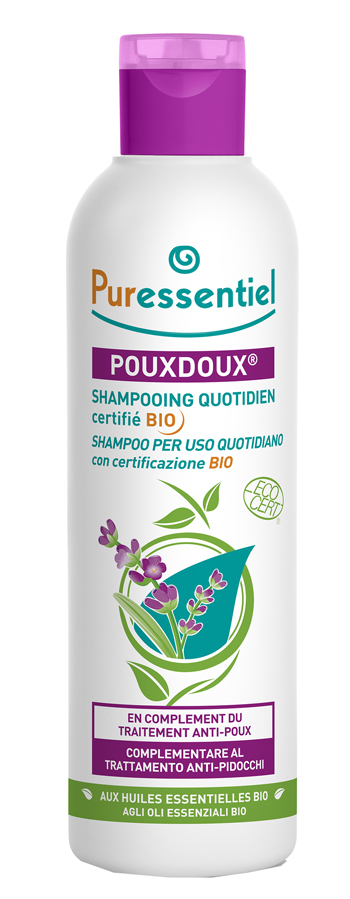 PURESSENTIEL SHAMPOO POUXDOUX ANTI-PIDOCCHI 200 ML - Farmadott.it