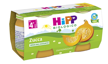 HIPP BIO HIPP BIO OMOGENEIZZATO ZUCCA 2X80 G - Farmadott.it