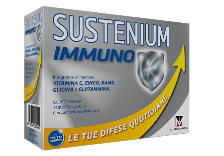 SUSTENIUM IMMUNO ENERGY 14 BUSTINE DA 4,5 G - Farmadott.it