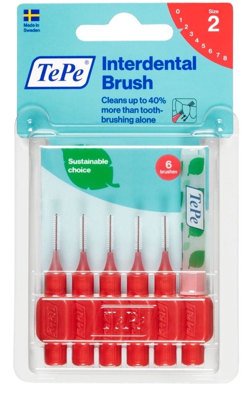 TEPE SCOVOLINO ROSSO 0,5MM 6 PEZZI - Farmadott.it