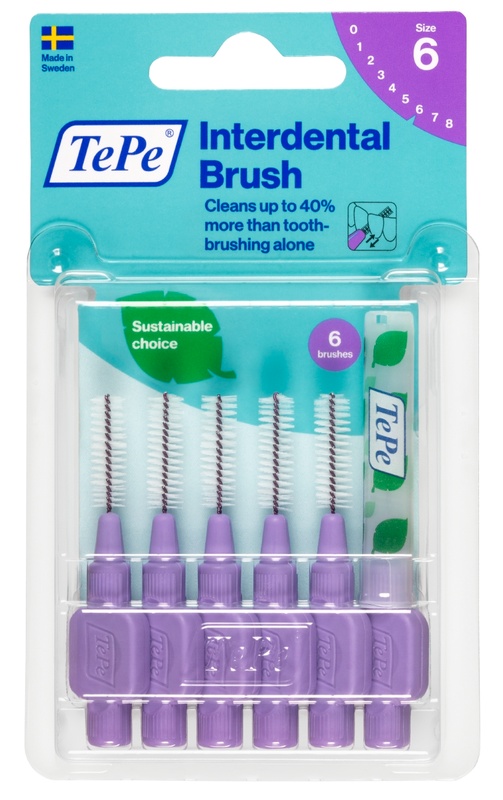 TEPE SCOVOLINO VIOLA 1,1MM 6 PEZZI - Farmadott.it