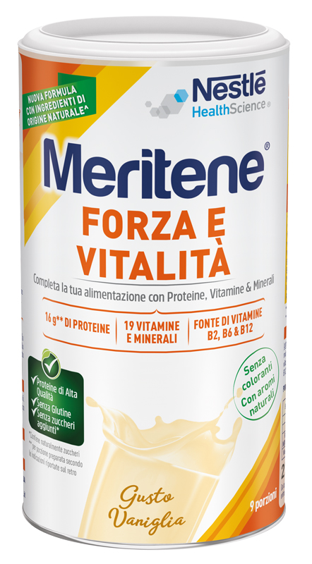 MERITENE FORZA E VITALITA' VANIGLIA 270 G - Farmadott.it