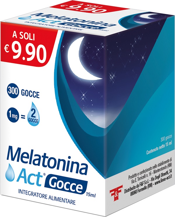 MELATONINA ACT GOCCE 15 ML - Farmadott.it