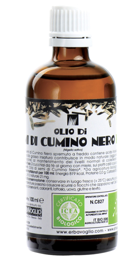 OLIO SEMI CUMINO NERO BIOLOGICO - Farmadott.it