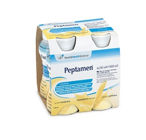 PEPTAMEN VANIGLIA 4 X 200 ML - Farmadott.it
