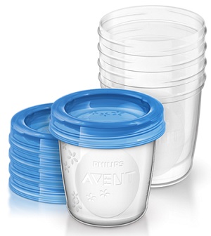 AVENT VASETTI VIA COPERCHIO 180 ML 5 PEZZI - Farmadott.it