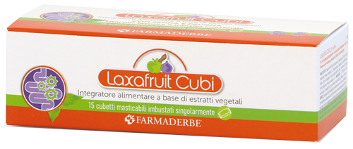 LAXAFRUIT 15 CUBETTI MASTICABILI 150 G - Farmadott.it