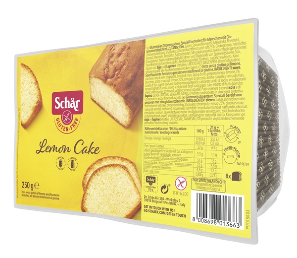 SCHAR LEMON CAKE 250 G - Farmadott.it