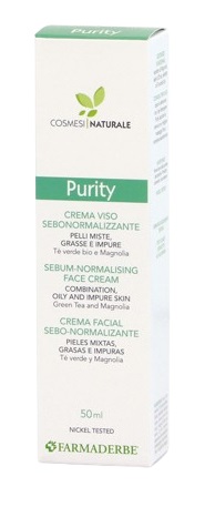 PURITY CREMA VISO SEBONORMALIZZANTE 50 ML - Farmadott.it
