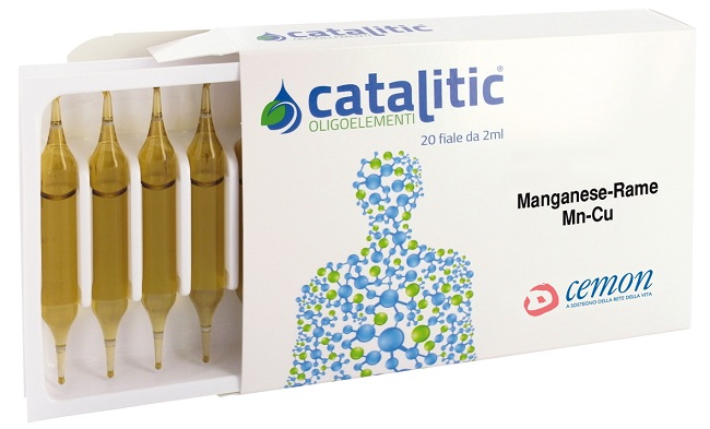 CATALITIC OLIGOELEMENTI MANGANESE RAME MN-CU 20 FIALE 2 ML - Farmadott.it