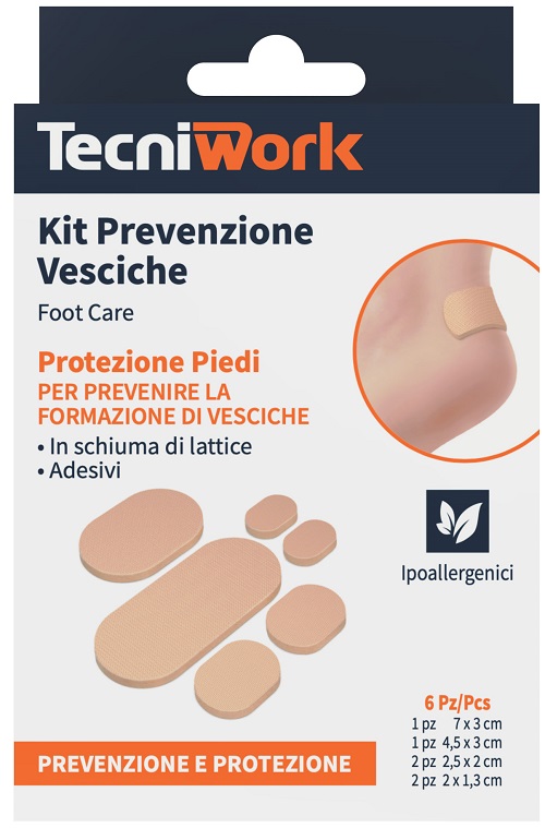 KIT PREVENZIONE VESCICHE 6 PEZZI - Farmadott.it