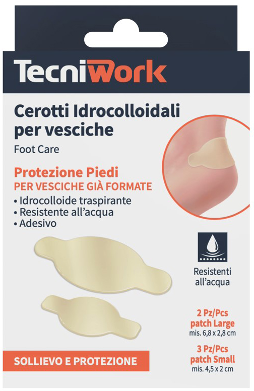 CEROTTI IDROCOLLOIDALI PER VESCICHE 5 PEZZI - Farmadott.it