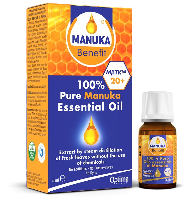 MANUKA BENEFIT OLIO ESSENZIALE DI MANUKA 5 ML - Farmadott.it
