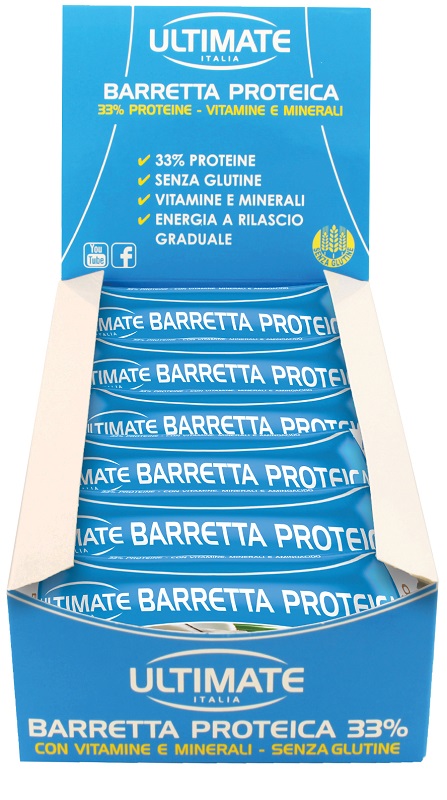 ULTIMATE BARRETTA PROTEICA GUSTO COCCO 24 PEZZI - Farmadott.it