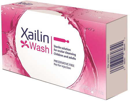 XAILIN WASH SOLUZIONE STERILE OCULARE 20 FLACONCINI 5 ML MONODOSE - Farmadott.it