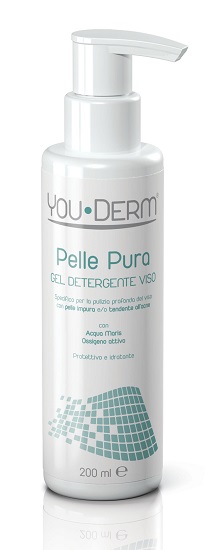 YOUDERM PELLE PURA GEL DETERGENTE VISO 200 ML - Farmadott.it