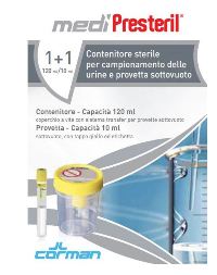 CONTENITORE URINA + PROVETTA MEDIPRESTERIL - Farmadott.it
