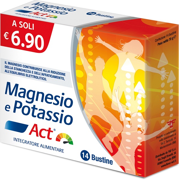 MAGNESIO E POTASSIO ACT 14 BUSTINE - Farmadott.it