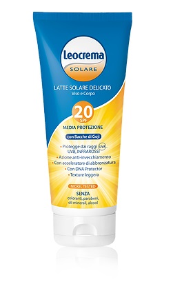 LEOCREMA SOLARE GOJY SPF20 200 ML - Farmadott.it