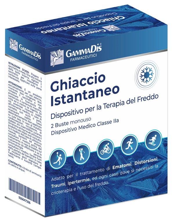 GHIACCIO ISTANTANEO TNT GAMMADIS 2 PEZZI GAMMADIS - Farmadott.it