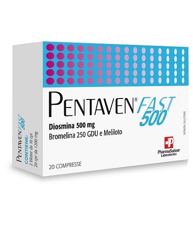 PENTAVEN FAST 500 20 COMPRESSE - Farmadott.it
