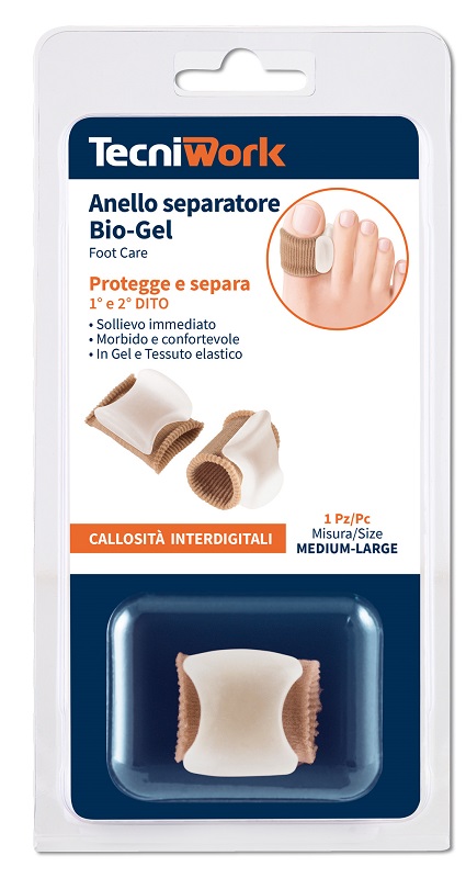 BIO-GEL ANELLO SEPARATORE PER ALLUCE M/L 1 PEZZO - Farmadott.it