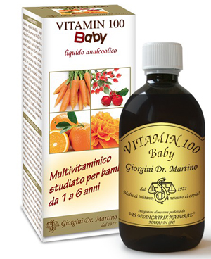 VITAMIN 100 BABY LIQUIDO ANALCOLICO 500 ML - Farmadott.it