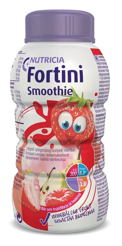 FORTINI SMOOTHIE MULTI FIBRE GUSTO FRUTTI ROSSI 200 ML - Farmadott.it