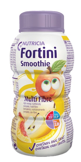 FORTINI SMOOTHIE MULTI FIBRE GUSTO FRUTTI GIALLI 200 ML - Farmadott.it