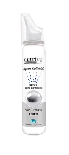 NUTRIVA ARGENTO COLLOIDALE NASO/ORECCHIE 100 ML - Farmadott.it