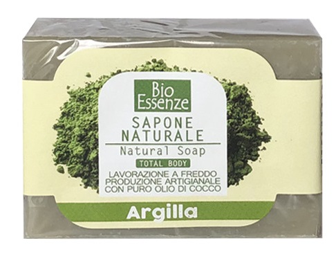 BIO ESSENZE SAPONE NATURALE ARGILLA 100 G - Farmadott.it