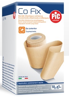 BENDA ELASTICA PIC CO FIX AUTOADESIVA 10X5CM MEDIUM ASTUCCIO - Farmadott.it