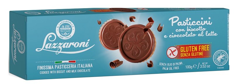 PASTICCINI BISCOTTO/CIOCCOLATO AL LATTE 100 G - Farmadott.it